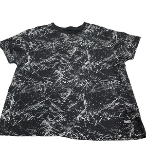 Brooklyn’s Best Black Gray Graffiti‎ Short Sleeve Shirt Large Men’s